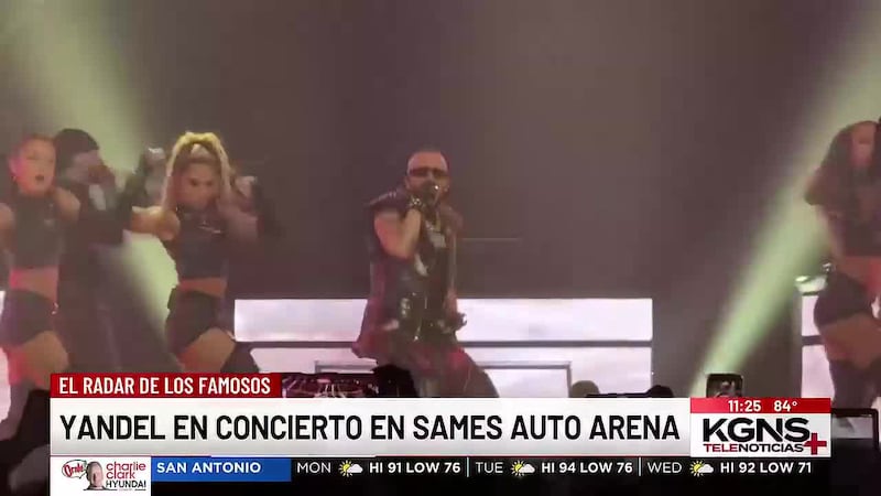 Laredo disfruto de “Yandel Sinfónico” en el Sames Auto Arena