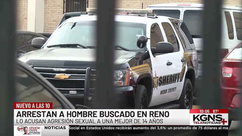 Arrestan en Laredo a fugitivo buscado en Reno por agresión sexual contra menor