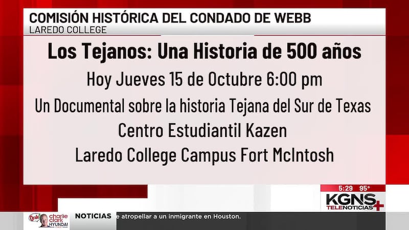 “Los Tejanos”: proyectan documental sobre raíces del sur de Texas en Laredo College