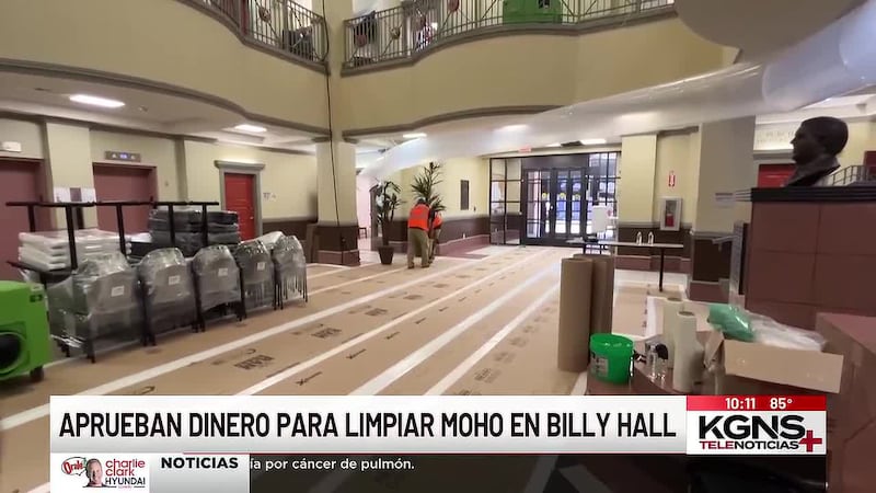 Aprueban fondos para limpiar moho en Billy Hall del condado de Webb