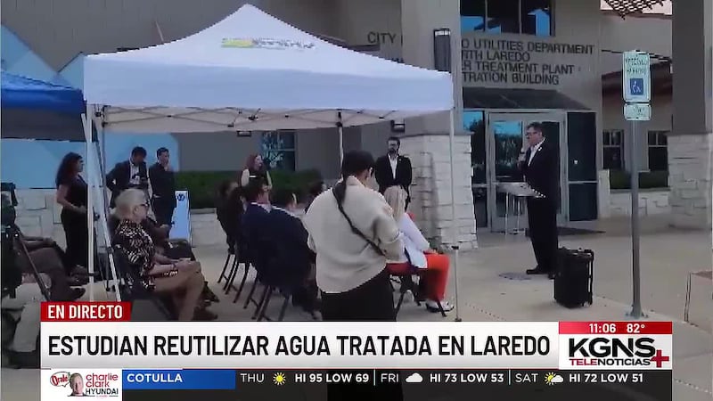 Estudian reutilizar agua tratada en Laredo