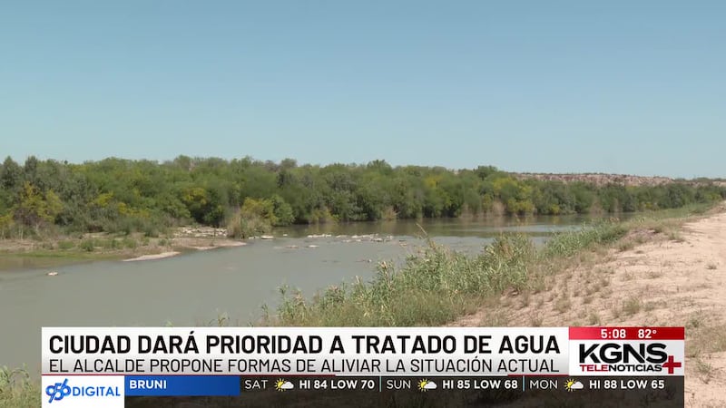 Ciudad de Laredo dará prioridad a tratado de agua con México