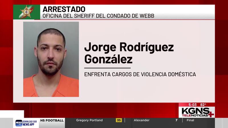 Arrestan a hombre involucrado en caso de violencia doméstica