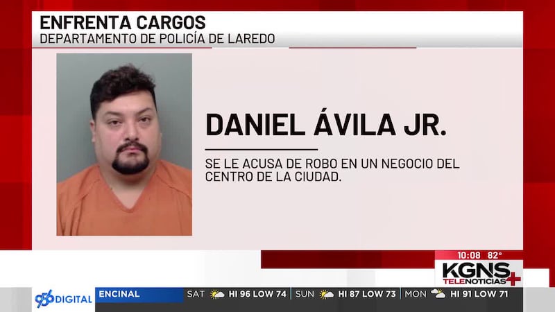 Hombre es arrestado por presunto caso de fraude en un bar al centro de Laredo