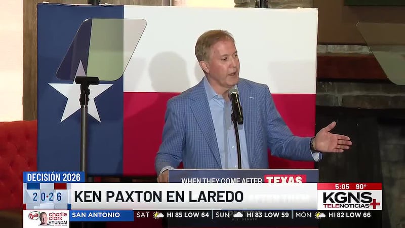 Ken Paxton llega a Laredo para movilizar el voto antes de las elecciones