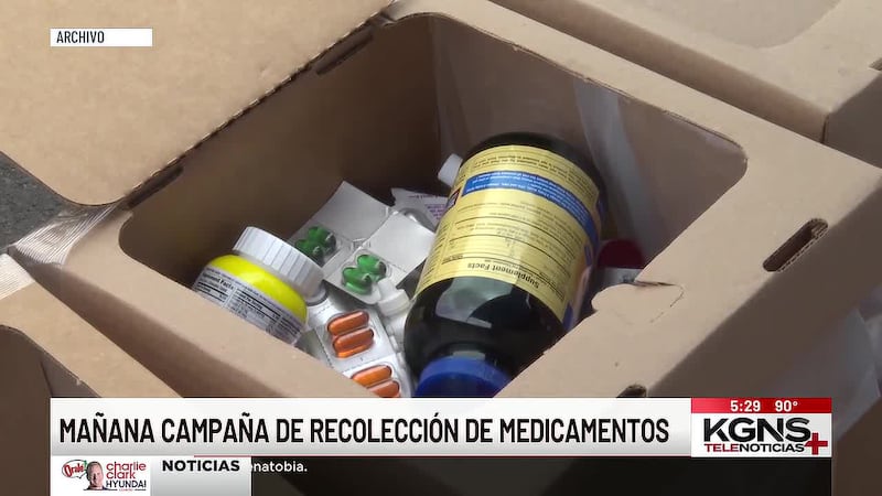 Realizarán colecta de medicamentos “Take Back Pill” en Laredo