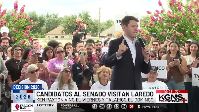 Candidatos al Senado visitan Laredo para promover sus campañas