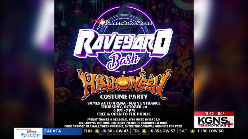 Evento de Halloween gratuito este jueves en el Sames Auto Arena