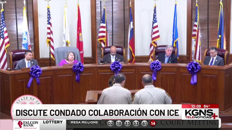 Condado de Webb discute colaboración con ICE