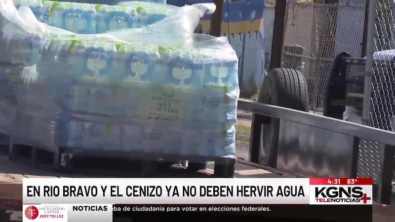 Levantan aviso de hervir el agua en Rio Bravo y El Cenizo