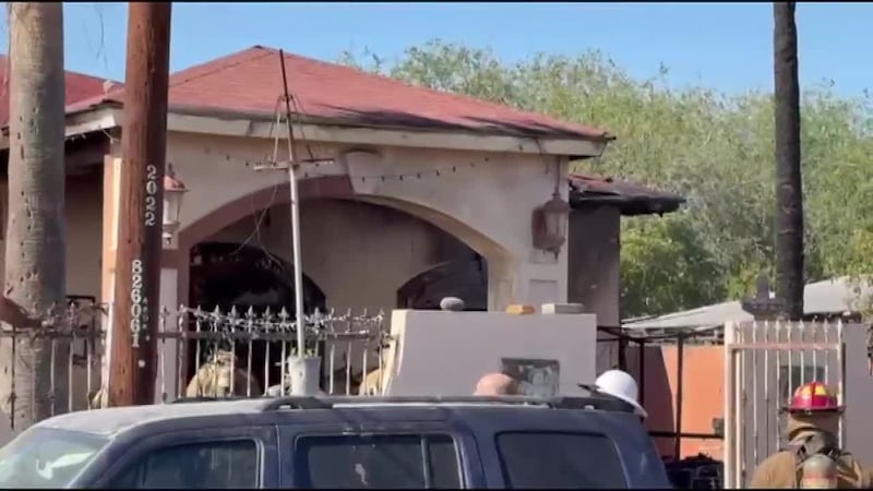 Reportan incendio de vivienda al oeste de Laredo