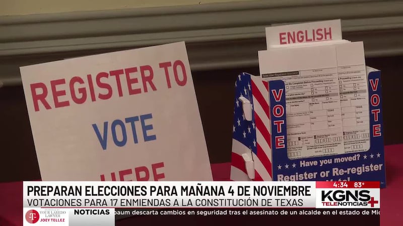 Preparan elecciones para 17 enmiendas constitucionales este 4 de noviembre