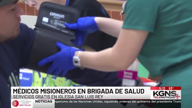 Ofrecen servicios médicos gratuitos en iglesia San Luis Rey