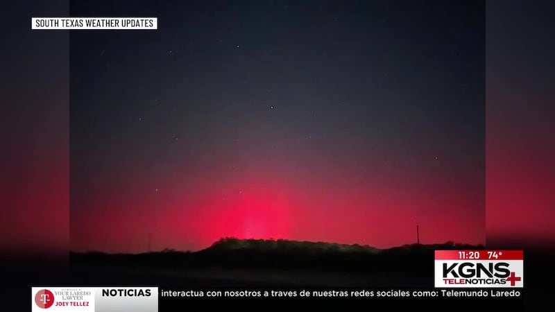 Auroras boreales en Laredo
