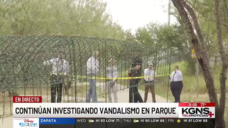 Continúan investigando vandalismo en parque Independence Hills