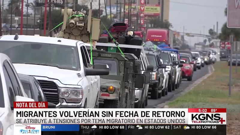 Migrantes volverían sin fecha de retorno; se atribuye a tensiones por tema migratorio en...