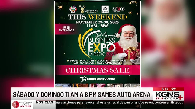 Invitan al tercer evento Business Expo Laredo 2025