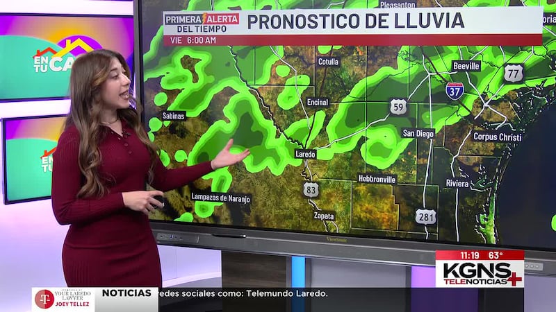 Probabilidad de lluvia para Laredo