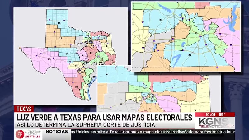 Corte Suprema permite a Texas usar nuevo mapa electoral rediseñado para favorecer a los...
