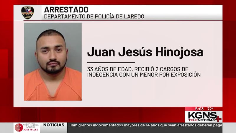 Arrestan a ofensor sexual registrado por presunto contacto con una menor