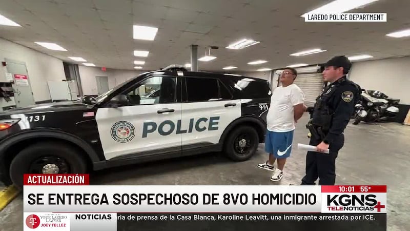 Se entrega a las autoridades presunto sospechoso del 8vo homicidio del 2025