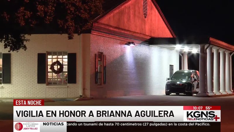 Vigilia en honor a Brianna Aguilera