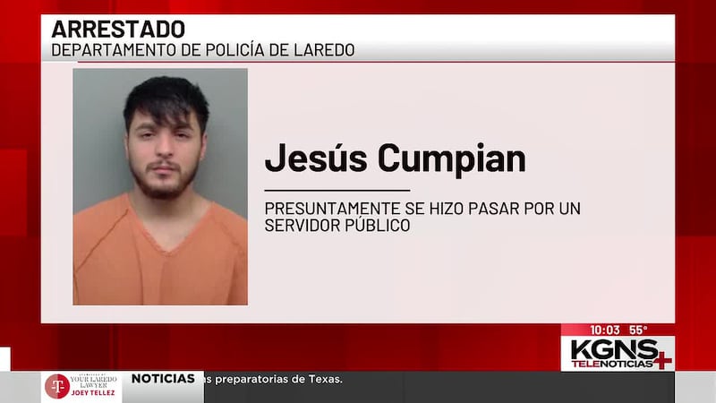 Arrestan a hombre por hacerse pasar por servidor público