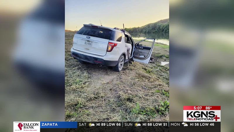 Persecución termina con el arresto de una mujer a orillas del Río Bravo